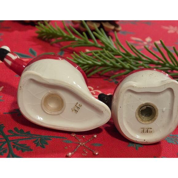 Fitz and Floyd Friends Gather Here Salt and Pepper Shaker Set in Original Box - Picture 6 of 8